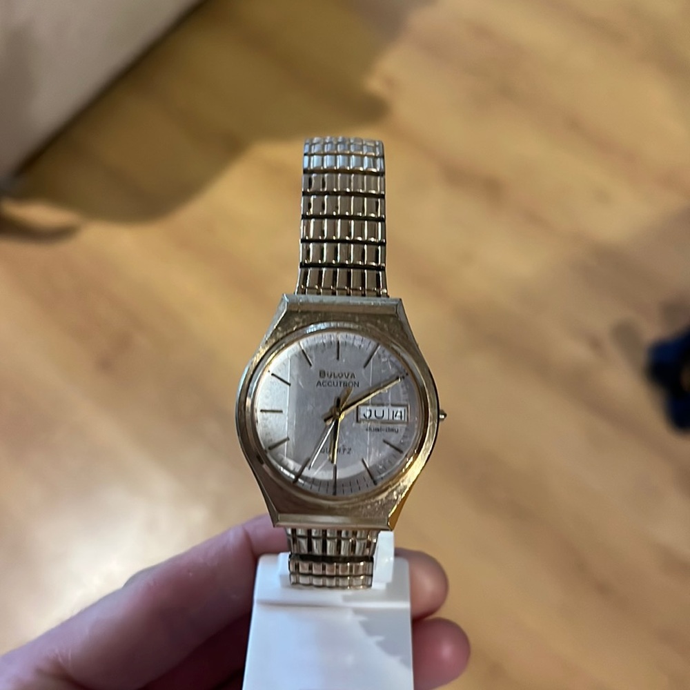 Bulova Gold Tone Men's Watch